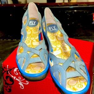 Fly London wedge shoes
